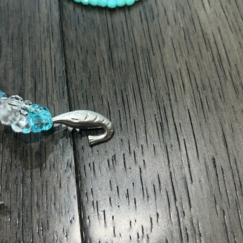 New homemade beaded ocean bracelet set